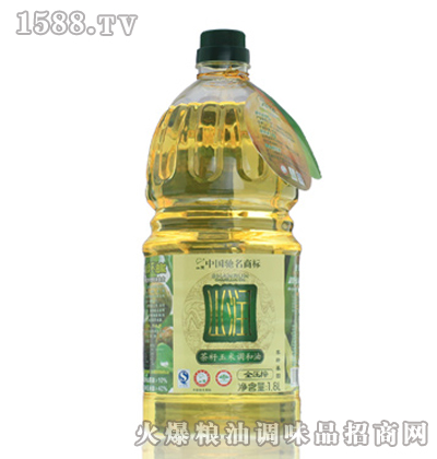山润茶籽玉米调和油1.8L