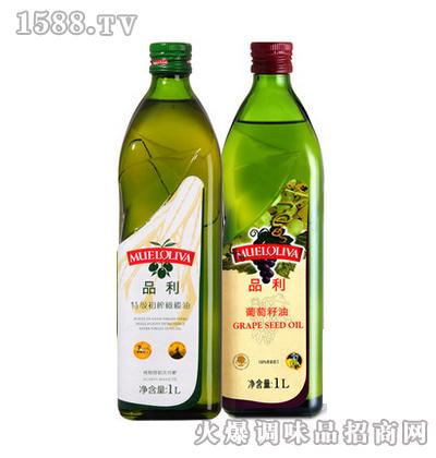 品利特级初榨橄榄油1L+葡萄籽油1L