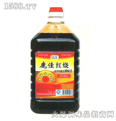 鹿佳红烧复合调味汁5l