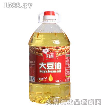厨道5L大豆油-武汉福盈商贸有限公司-火爆粮油