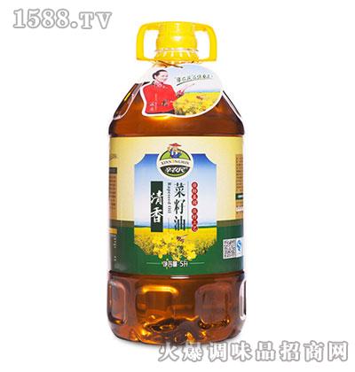 清香黄菜油5升-辛农民