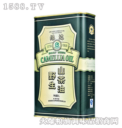 绿达压榨一级纯野生山茶油1L