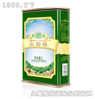 绿达罐装山茶油1L