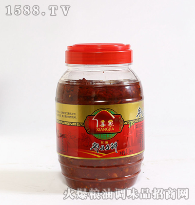红油郫县豆瓣1.5kg-兆丰和
