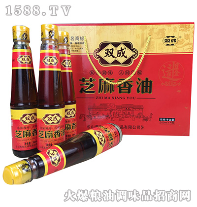芝麻香油礼盒200ml-双成