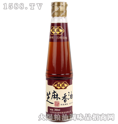 芝麻香油260ml-双成