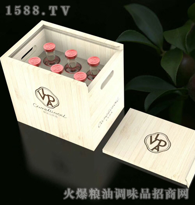 绿达山茶油木盒装6瓶