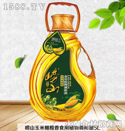 崂山玉米橄榄香食用植物调和油5L