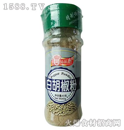 易源鑫-白胡椒粉40g