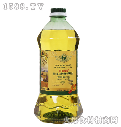 欧丽珍妮特级初榨橄榄原香食用调和油1.8L