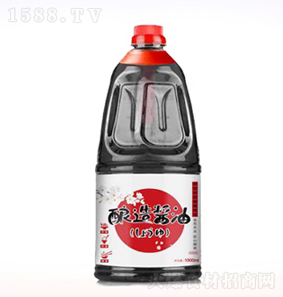 贺多鹤 酿造酱油 1000ml