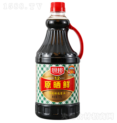 厨邦 原晒鲜特级酿造酱油 1.25L
