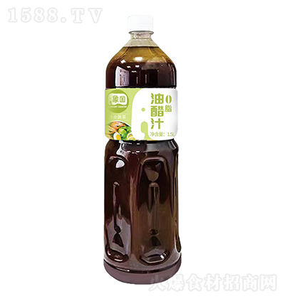 象国 0脂油醋汁 1.5L