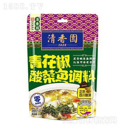 清香园 青花椒酸菜鱼调料 270g