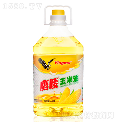 鹰唛 玉米油 物理压榨 食用油 健康油 烹饪油 3.5升