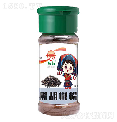 东畅 黑胡椒粉 瓶装调味粉料香料烹饪调料