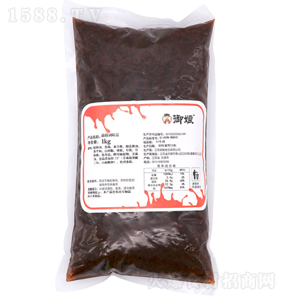 御娘 菌菇调味酱1kg 香菇拌饭拌面酱商用餐饮黄豆酱豆瓣酱火锅蘸料