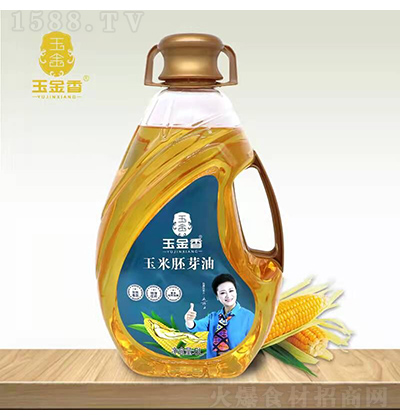 玉金香 玉米胚芽油 食用油�{和油色拉油植物油�Z油5L