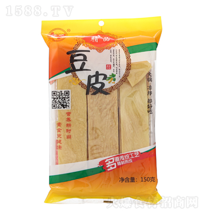 绿翠 火锅面皮 豆制品 新鲜素食 美味火锅食材 150克