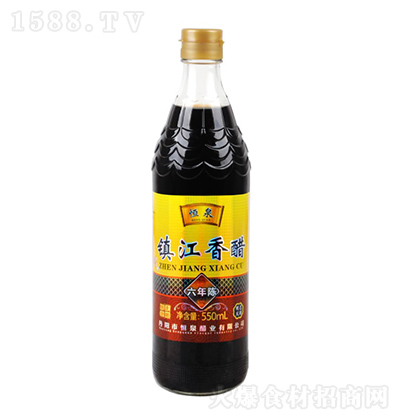 恒泉 �江香醋（六年�） 550ml