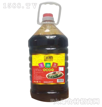 浩兴 生抽王生抽酱汁 5L