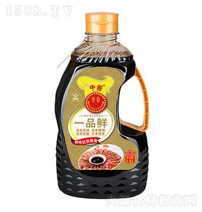 中酱 一品鲜酱油 2.0L