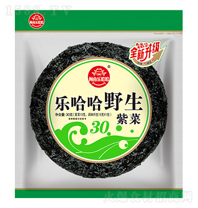 闽南乐哈哈 野生紫菜（铝袋）30克