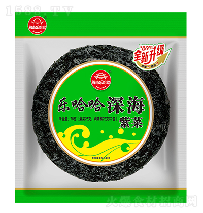 闽南乐哈哈 深海紫菜（铝袋包装）70克