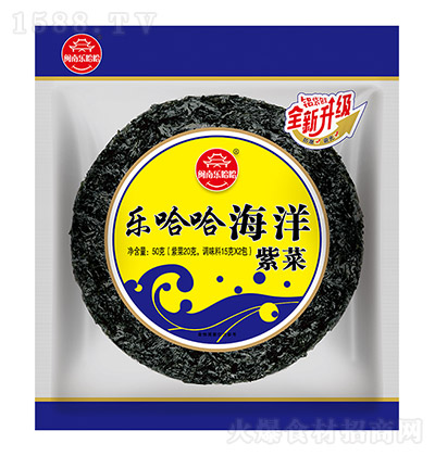 闽南乐哈哈 海洋紫菜（铝袋包装）50克