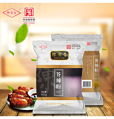 陈有香 芥辣粉500g 黄芥末籽粉芥末酱调料配料 饺子拌凉菜寿司蘸料