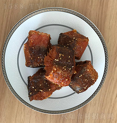 亿事达 五香鱼块 熟食 鱼肉块  加热下饭菜 海产品