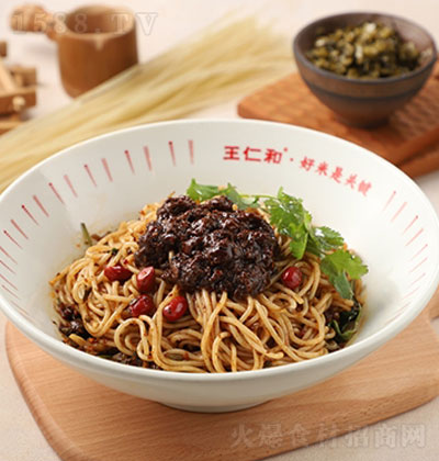 王仁和香浓肉酱拌米线-健康美味-米线-方便速食-诚招代理