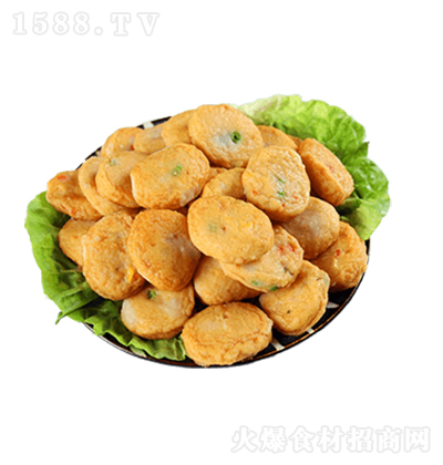 扬美食品 干贝丝饼 新鲜冻品火锅食材