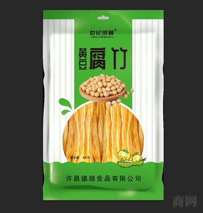 鹿鸣湖黄豆腐竹 绿色包装 烹饪食材 豆制品 诚招代理