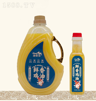 油壹堂 鲜香鸡油 2.38L 250ml 食用油