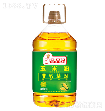 品品好  经典玉米油 食用油 植物油 健康烹饪油 4L