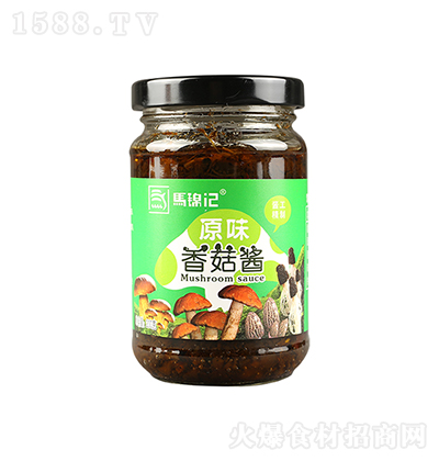 马锦记 原味香菇酱  调味酱 酱料 佐酱 拌饭酱 200克