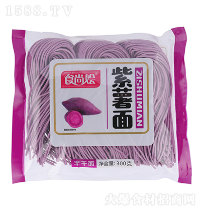 食尚�Z 紫薯面（半干面）300克