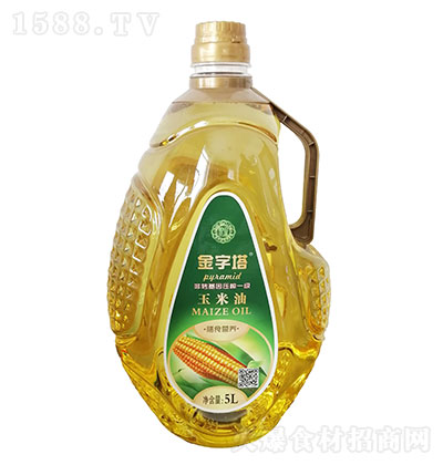 金字塔 玉米油 植物油 食用油 健康油 粮油 5L