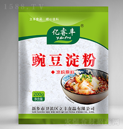 亿睿丰 豌豆淀粉200g  烘焙原料  煲汤调味