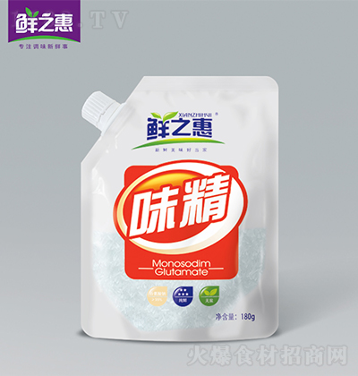 鲜之惠 味精 调味料 调味品 180g