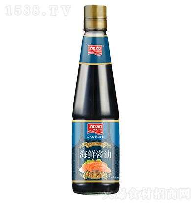 加加 海鲜酱油 450ml 围裙版 酱油 厨房用料 液体调味品