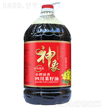 神象 小榨浓香四川菜籽油10L 植物油 食用油 健康油