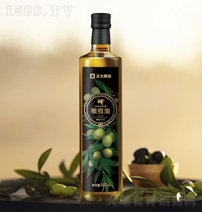 正大特级初榨橄榄油500ml2瓶 礼盒装 进口食用油 家用 炒菜烹饪 送礼