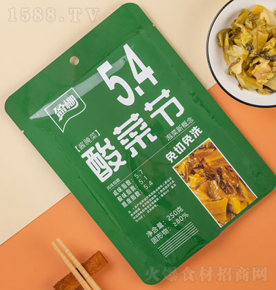 民福记酸菜节250克 香味浓郁 烹饪 菜肴佐料 酱腌菜