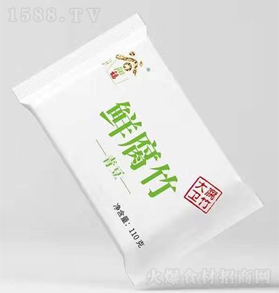 谷润福 青豆鲜腐竹 110克 豆制品 干货