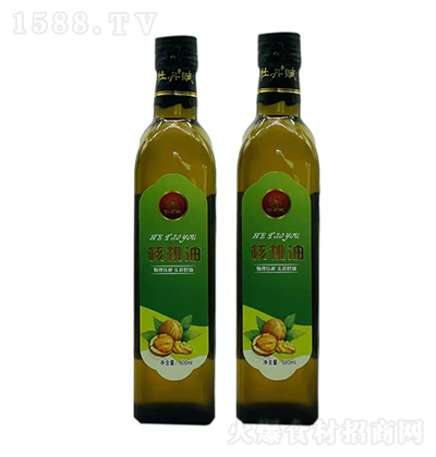 牡丹赋 核桃油500ml食用油 健康油 烹饪油