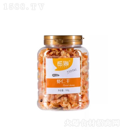 岳海虾仁干150克 海产干货 紫菜蛋花汤原材料 调味