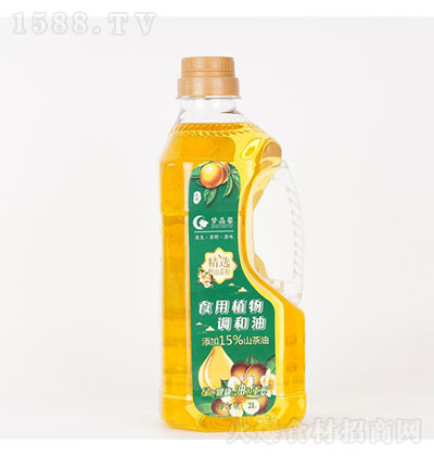 梦晶馨山茶植物调和油2L 植物调和油 食用油