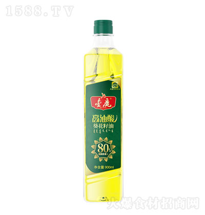 金鹿高油酸葵花籽油900ml 食用油 菜籽油